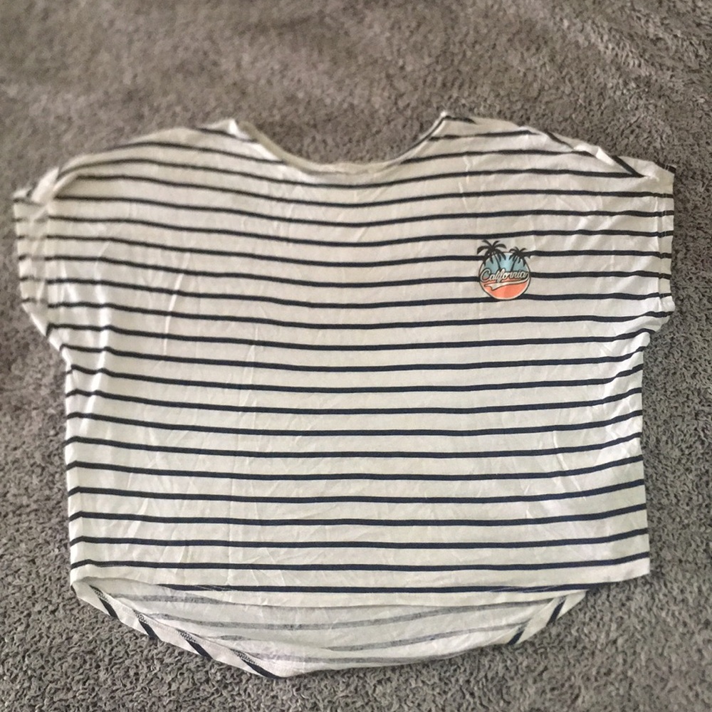 Navy blue stripes with California logo